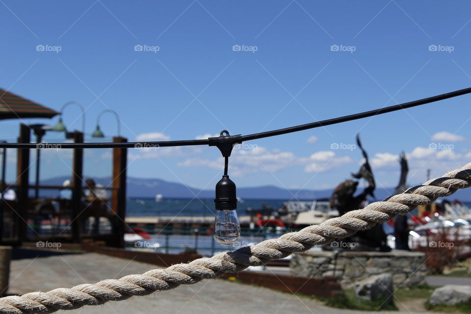 Lake Tahoe in the background