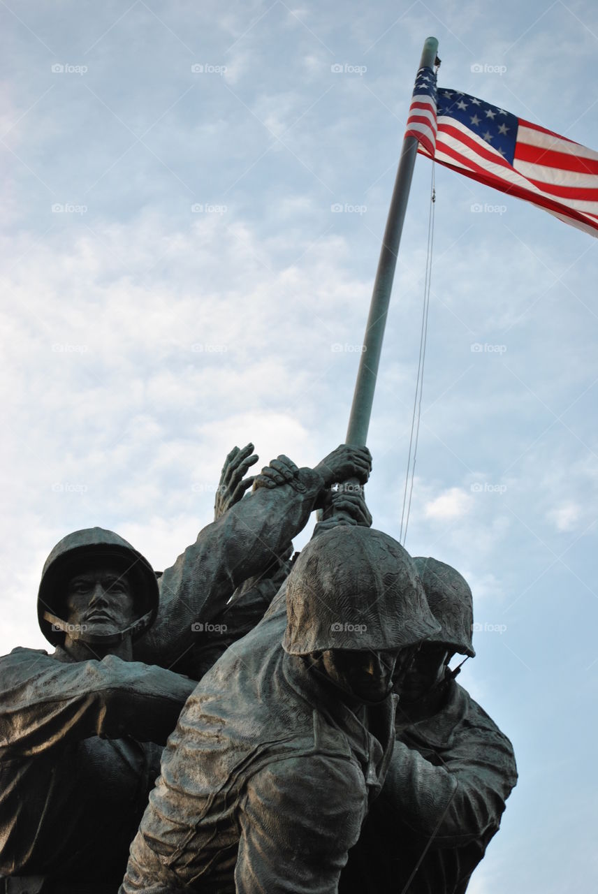 Closeup of Iwojima