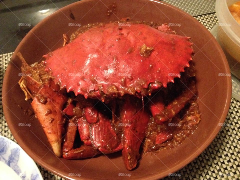 Crab for dinner