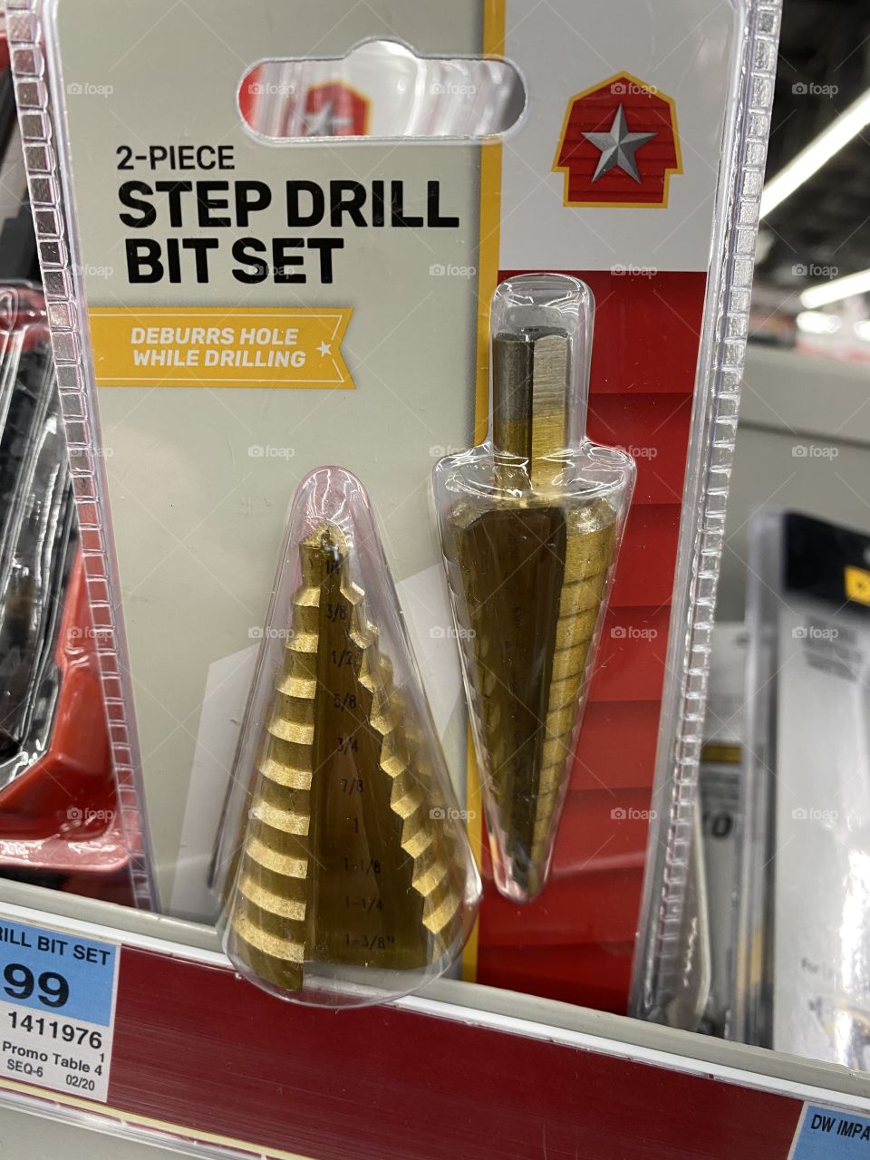 Step drill bit