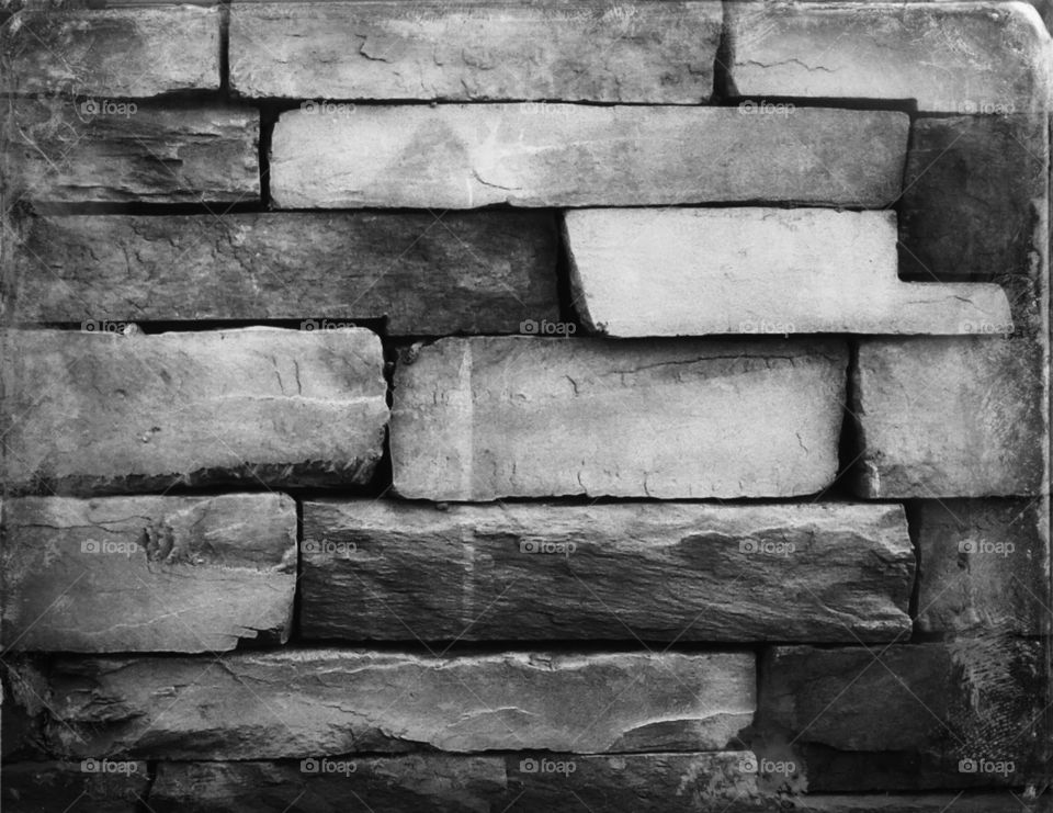 B&W Brick Masonry. black and white brings out the detail in these bricks