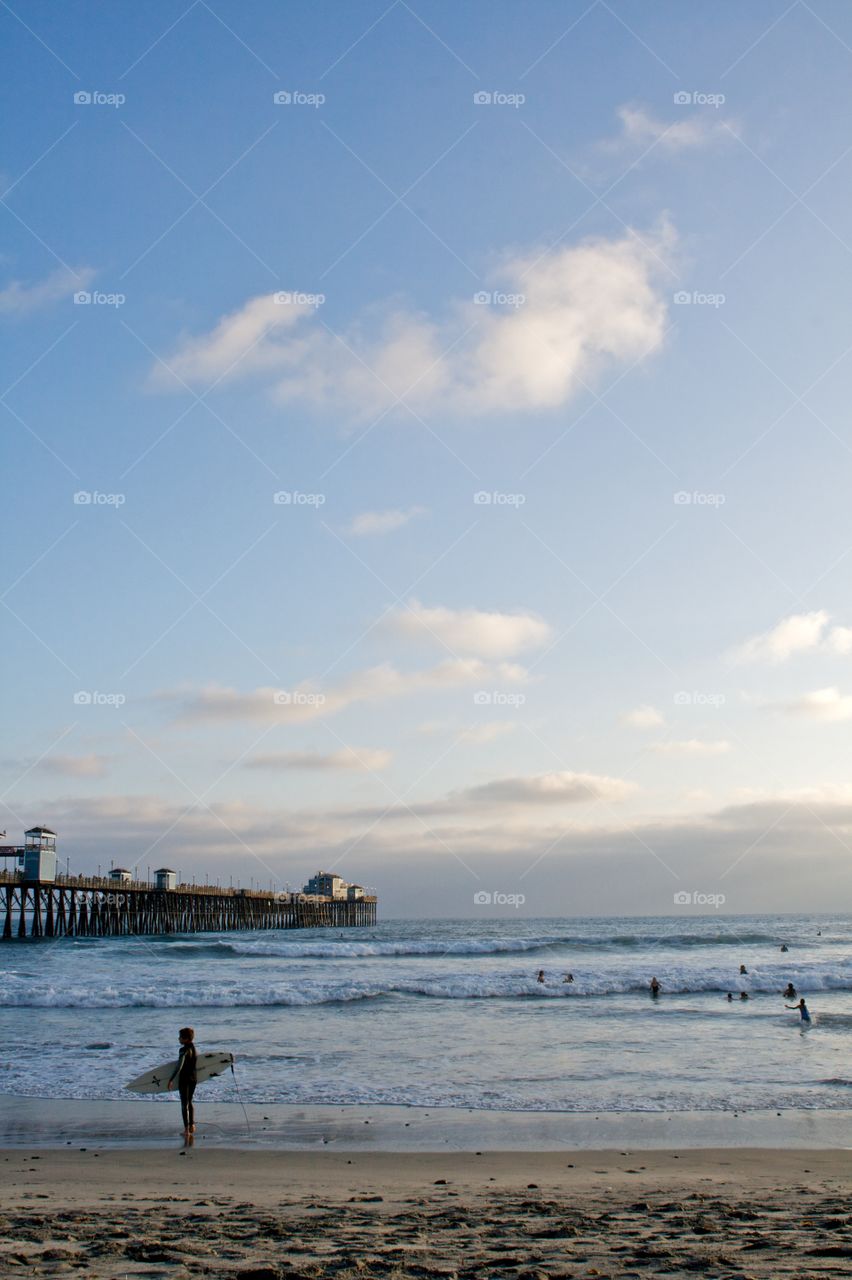 Beach and Pier