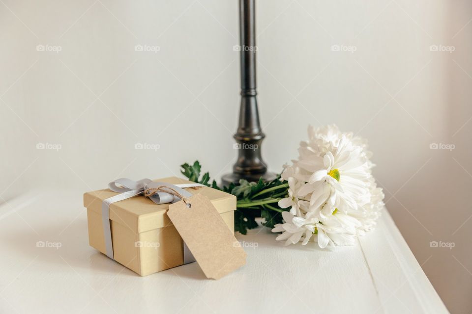 Flower and gift