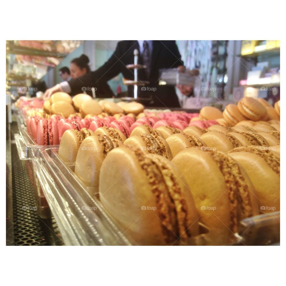 Macaroons at Laduree