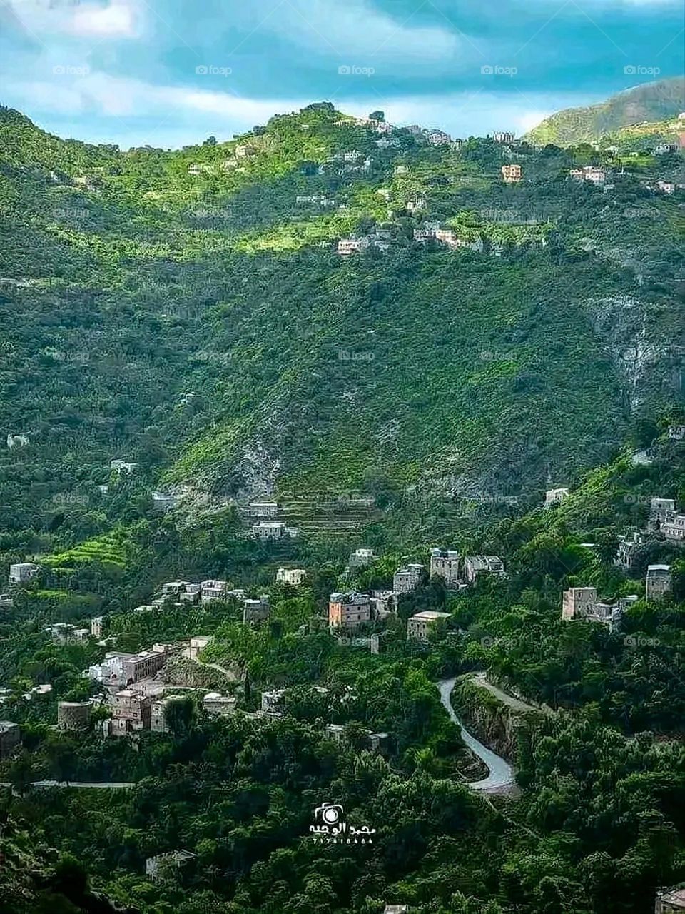 A very beautiful picture, and there is no better picture than it. There is no better picture of green herbs and colorful, red and white roses than it. Glory be to God, the natural and picturesque view, and there is no more