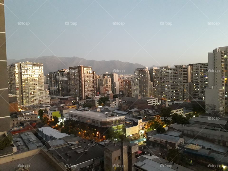 vista Sur Ciudad de Santiago