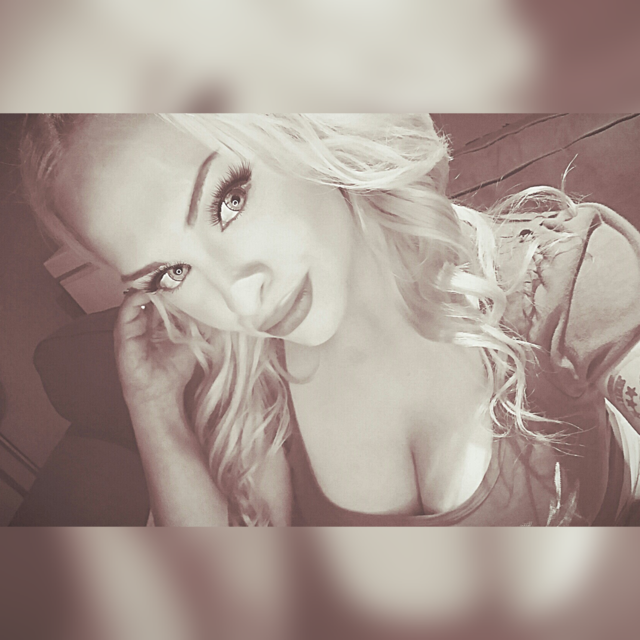 sexy sepia babe portrait