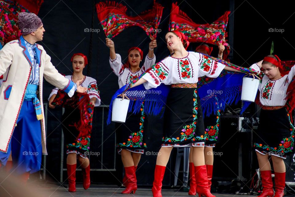 Beautiful Ukrainian dance