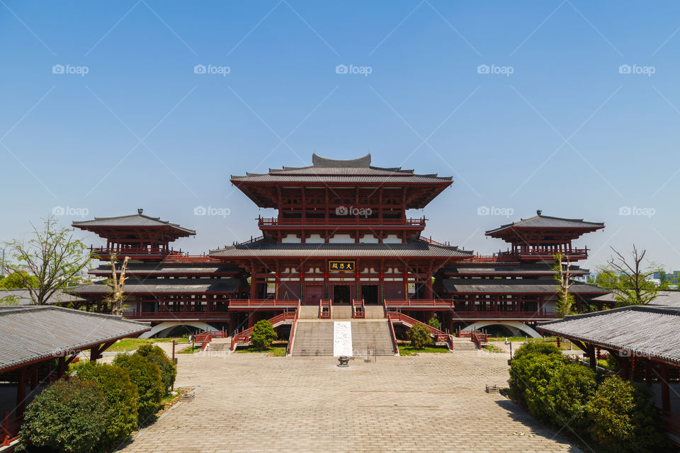 Traditional Chinese pagoda 