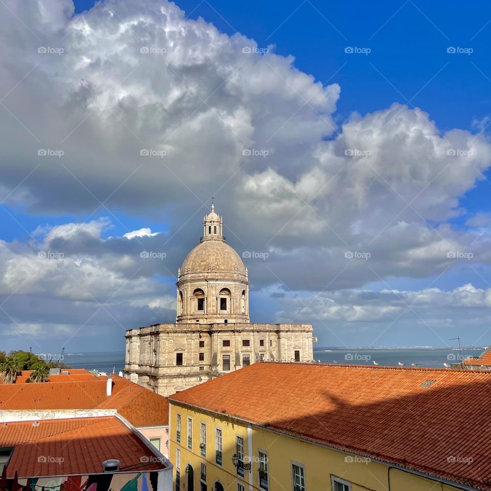 The viewpoints of Lisbon, Portugal 