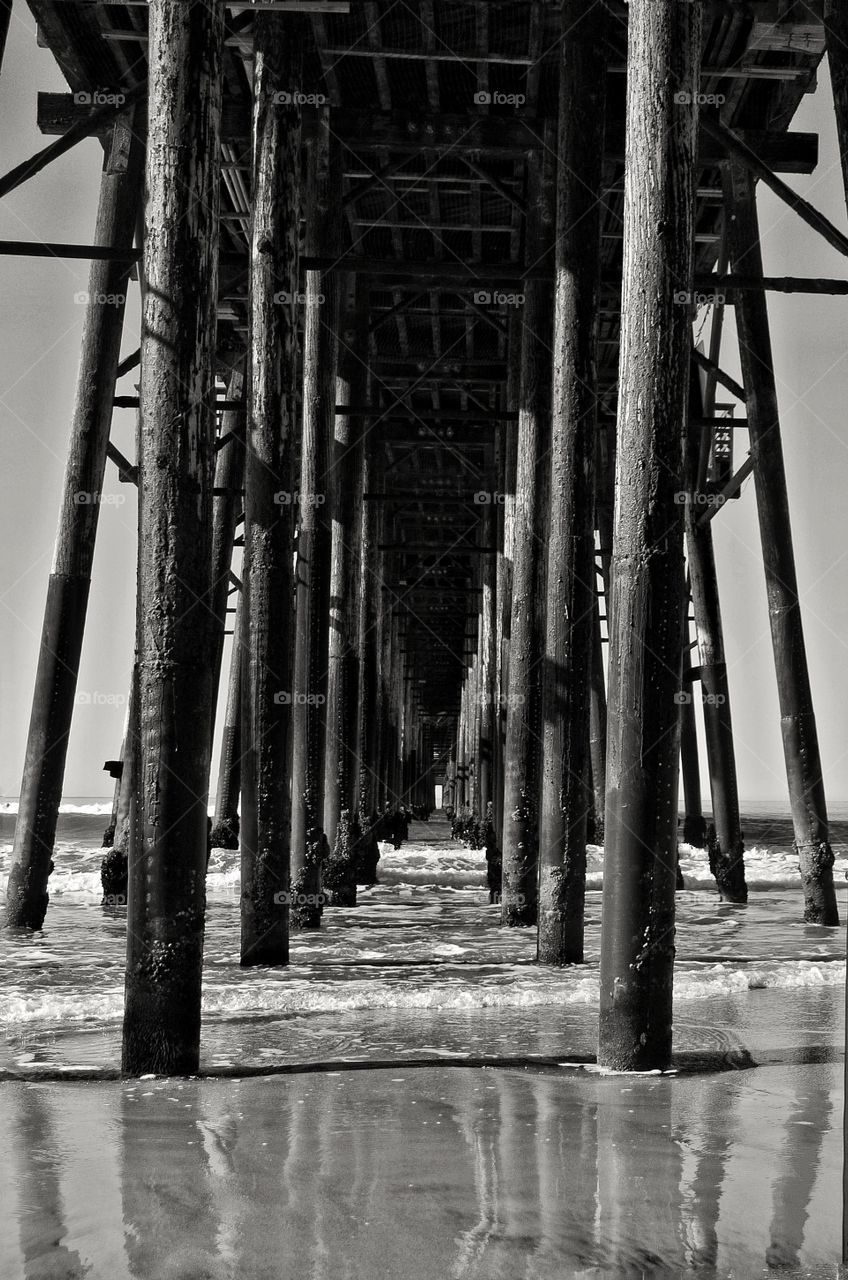 under the boardwalk