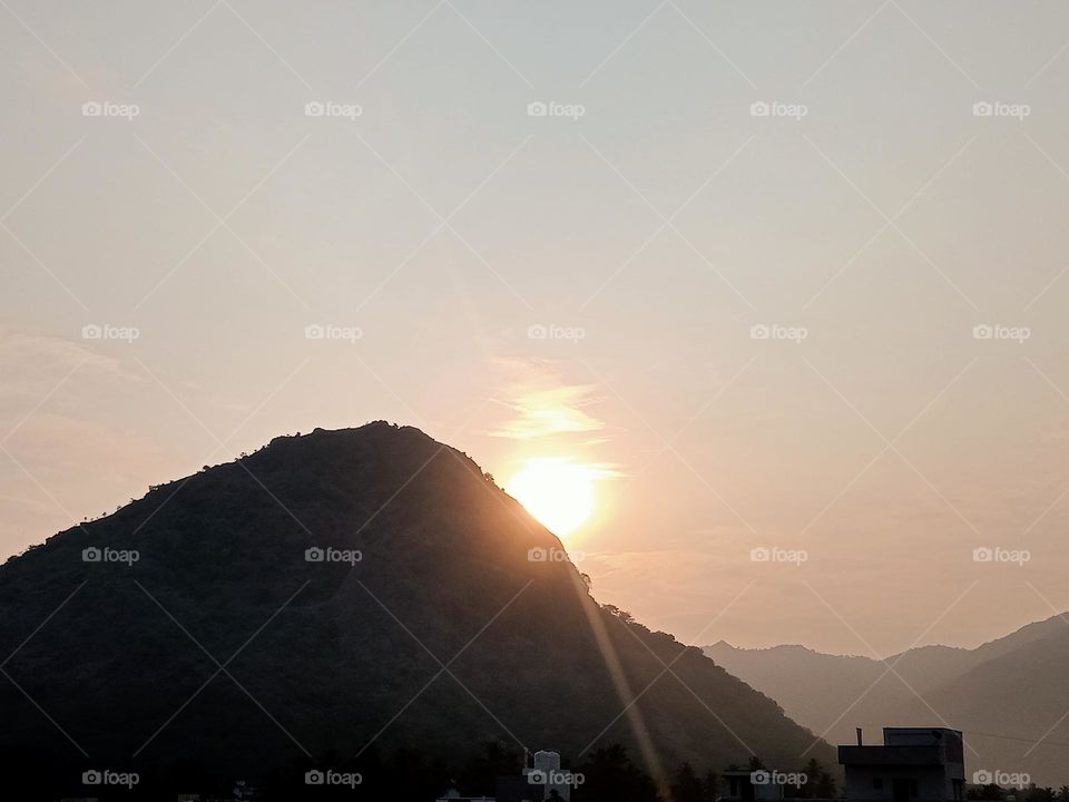 ravarma sunrise mountain
