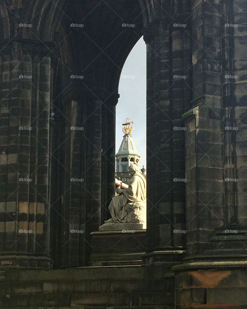 View through the Church window