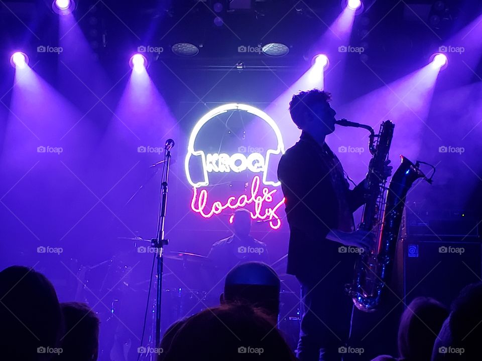 Trapdoor Social plays at KROQ Locals Only Music Festival at Teragram Ballroom in Los Angeles, CA on March 8th, 2019.