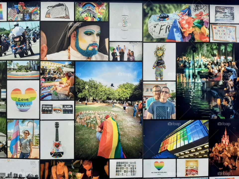 In memory of Pulse victims in Orlando, FL