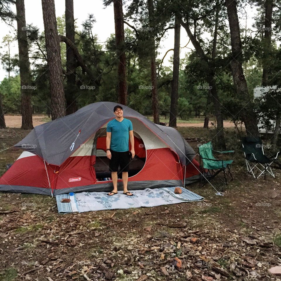 Tent, Campsite, Recreation, Camp, People