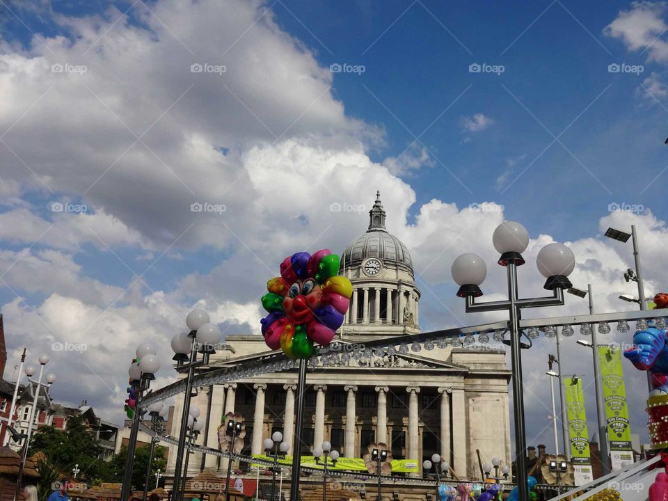 Council House in Nottingham, England, UK