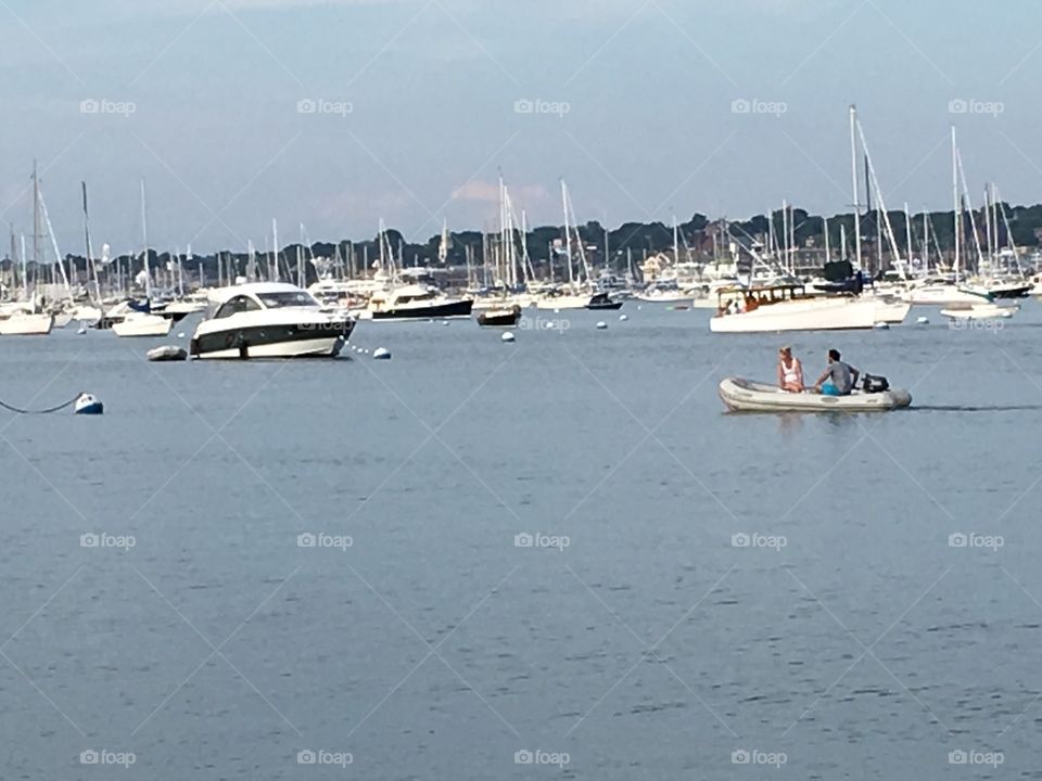 Boats in Newport 