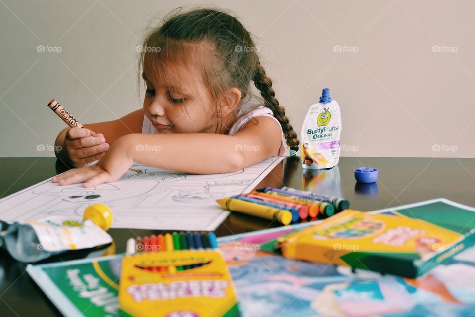 Child, Indoors, Education, Creativity, People