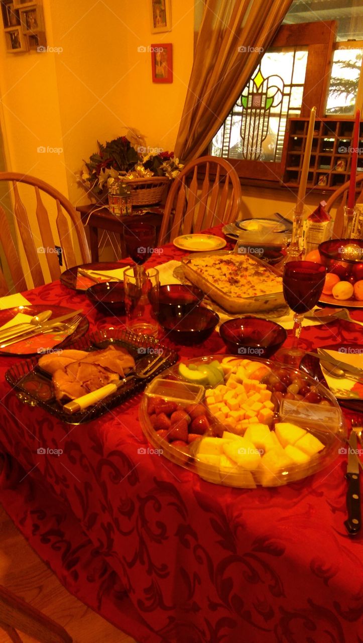 Thanksgiving let's eat!