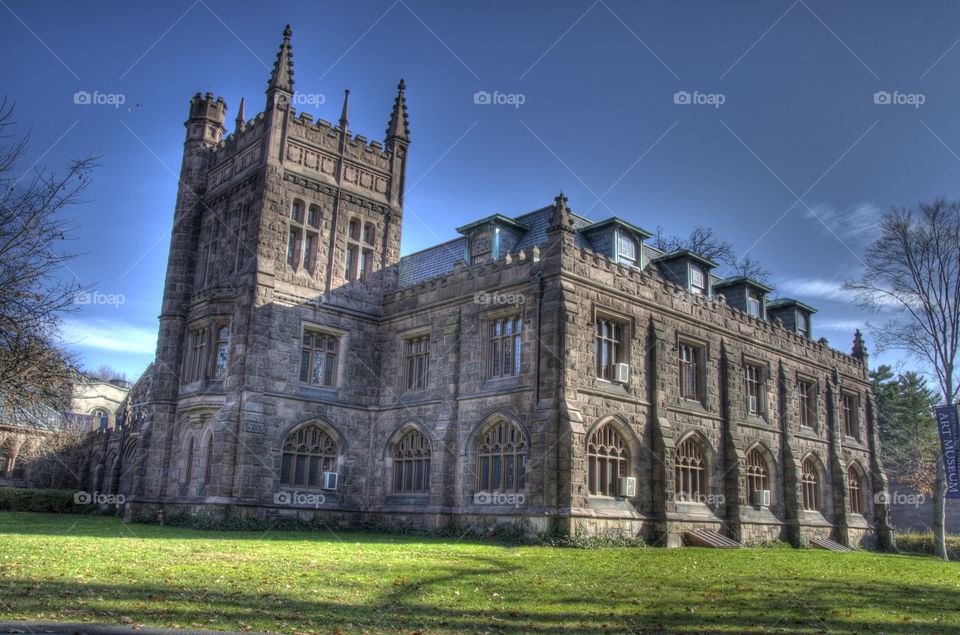 Awesome Architecture. sunny day @ Princeton University