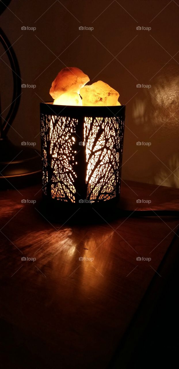 Salt Lamp Relaxation