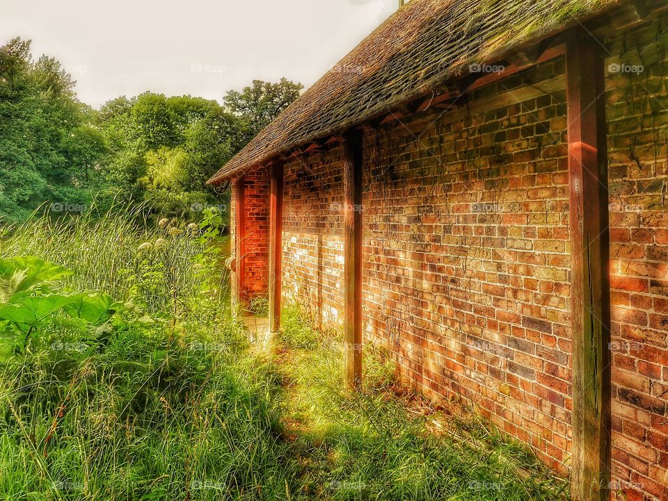 Cottage. Building 