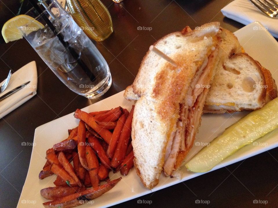 Turkey and Fries