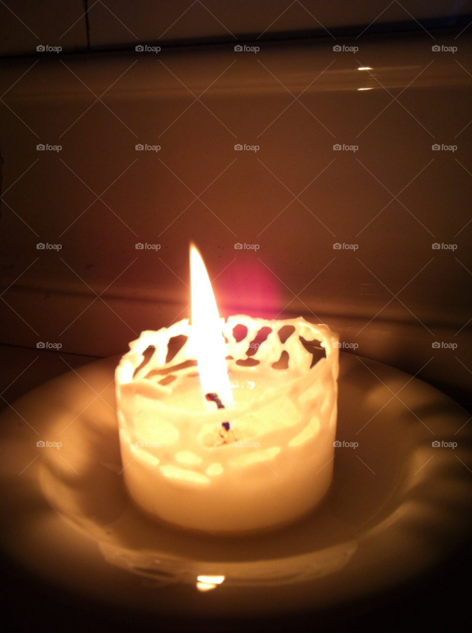 light candle ljus eld by rauschen
