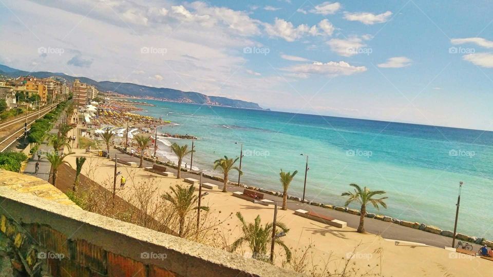 azure Coast in Italy