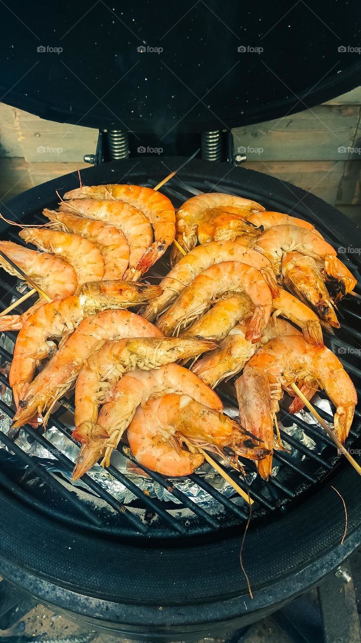 grilled shrimp