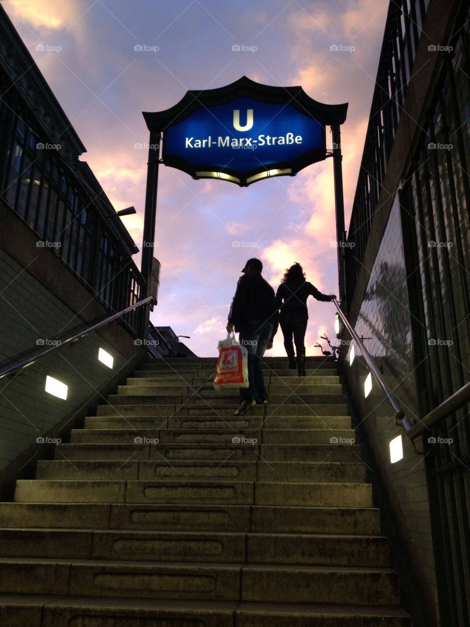 Berlin Ubahn (subway) exit