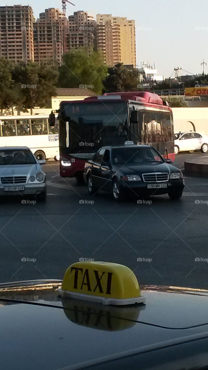 bus vs taxi