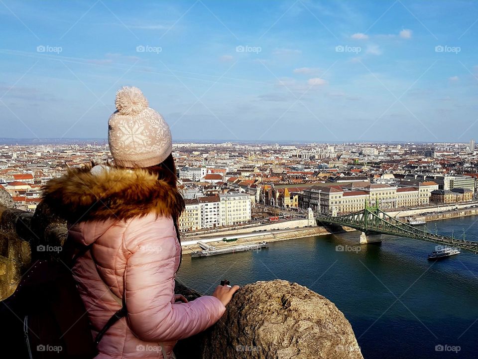 the silence above the city of Budapest