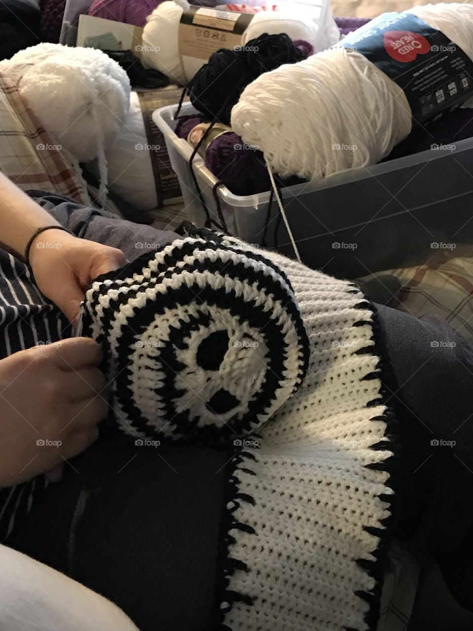 Crochet Halloween costume 