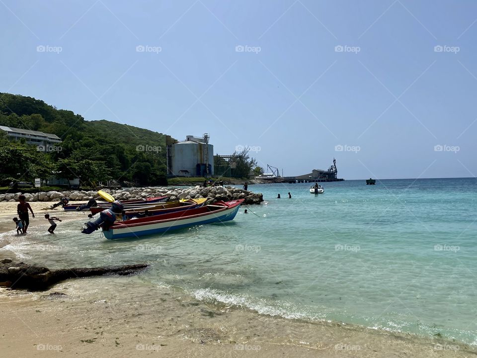 Fisherman's Beach in Ocho Rios Jamaica 