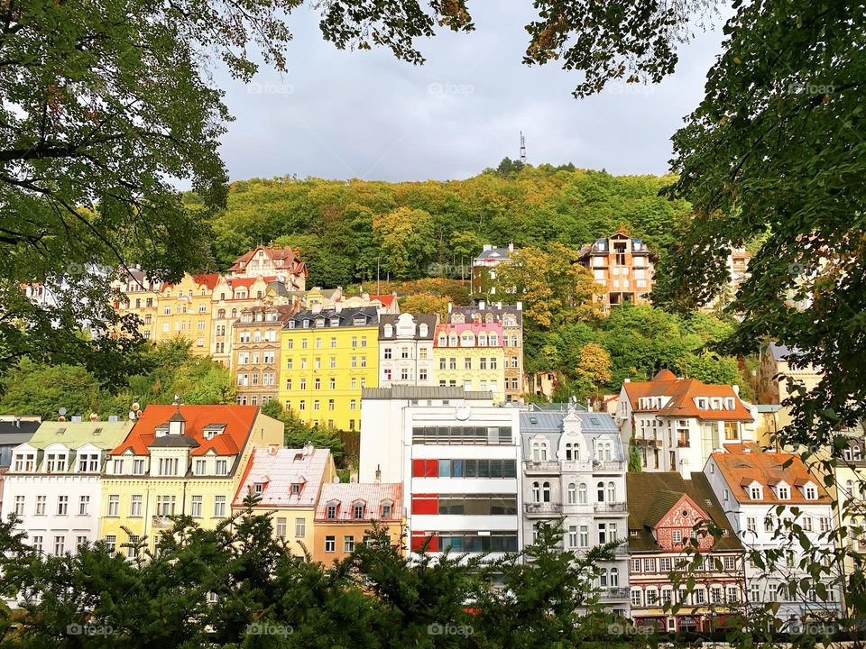 Colorful architecture 