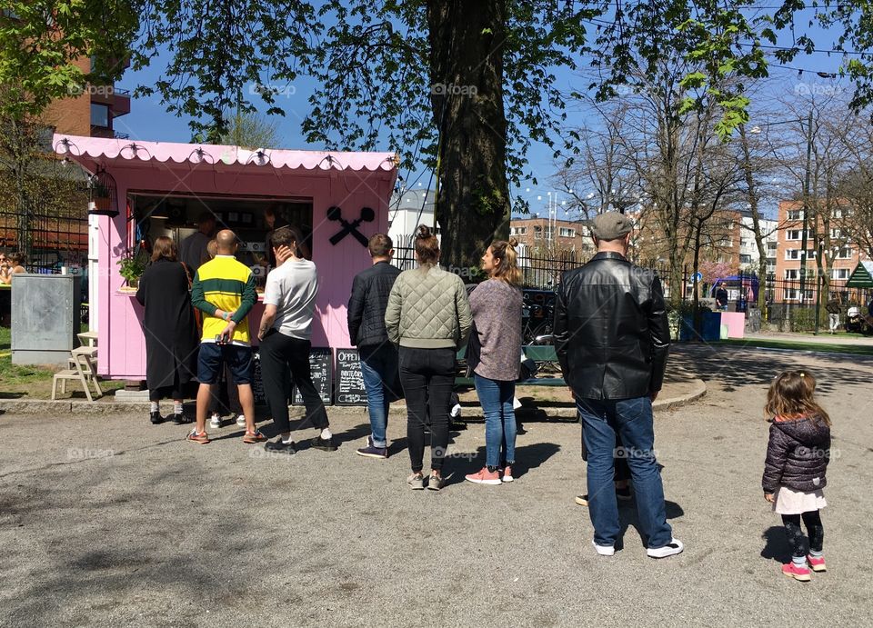 Street food, food truck