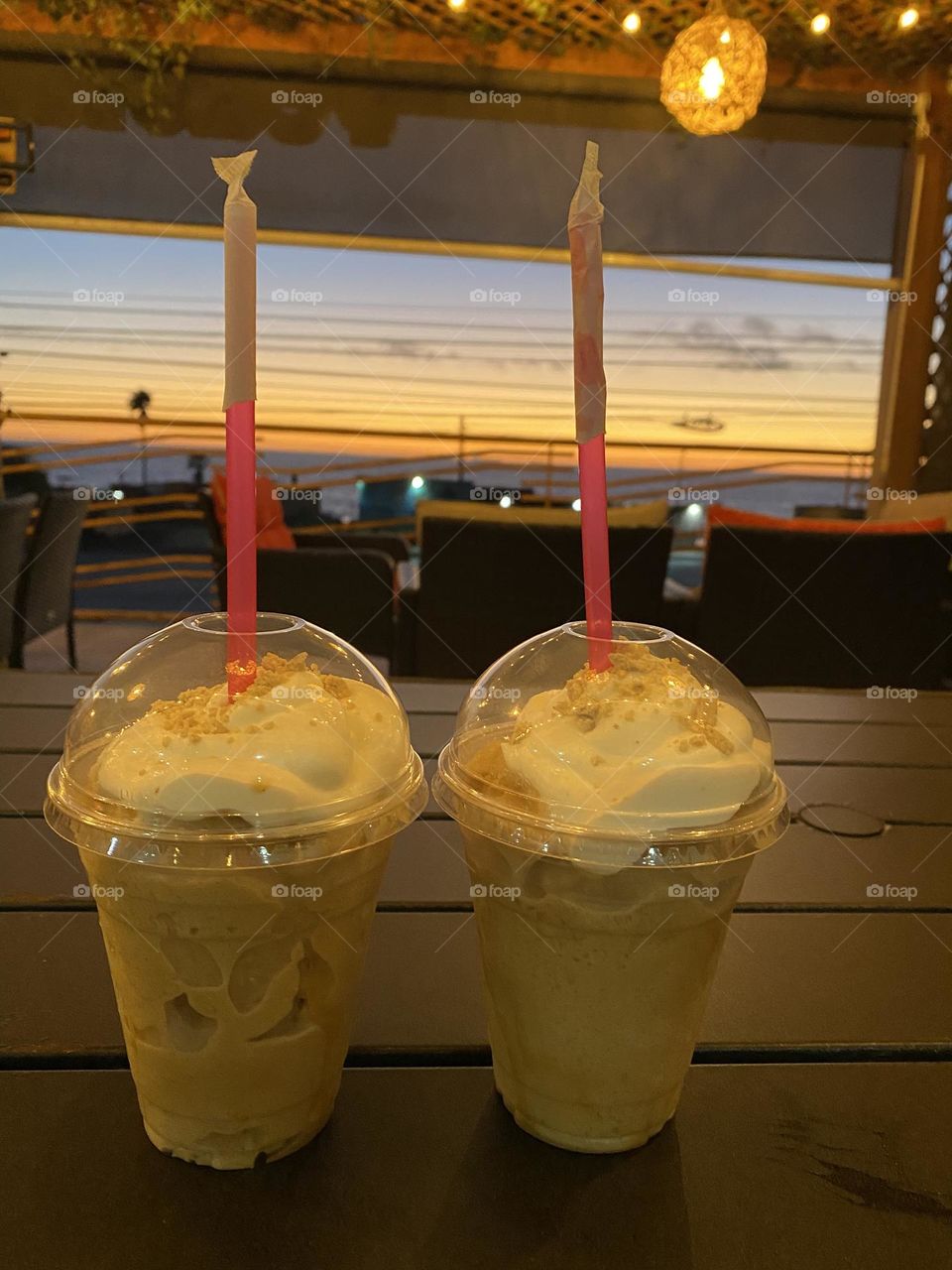 marzipan frappe, mmmm