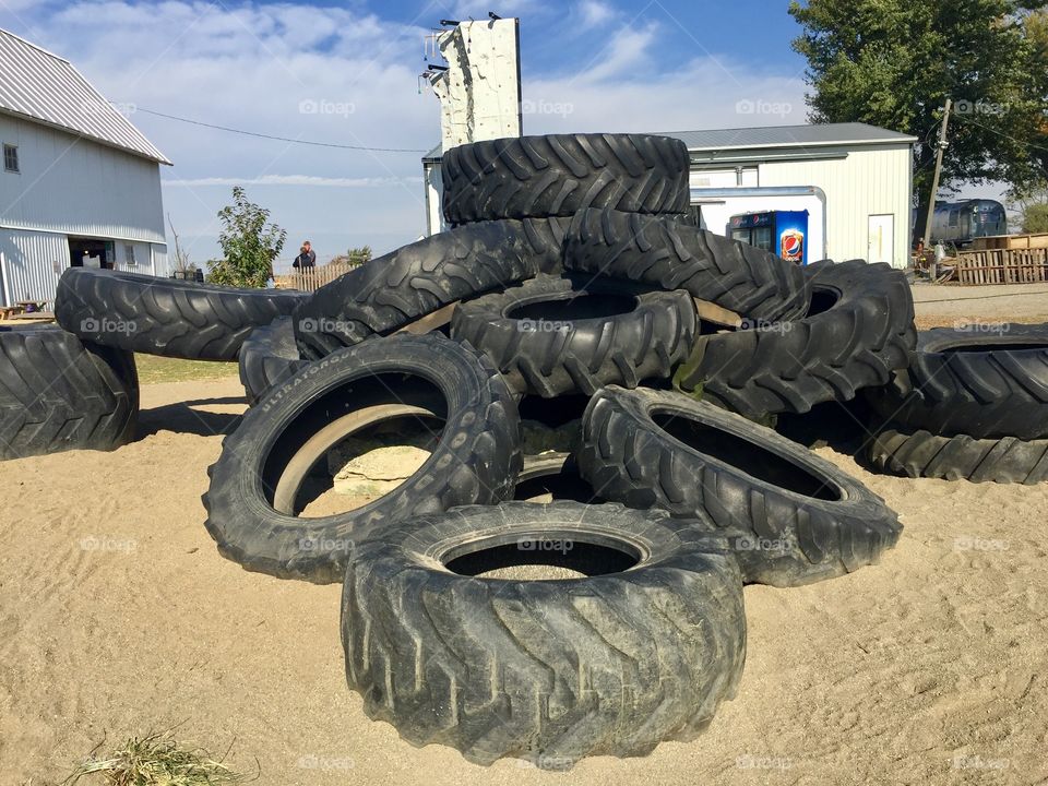 Tire Pile