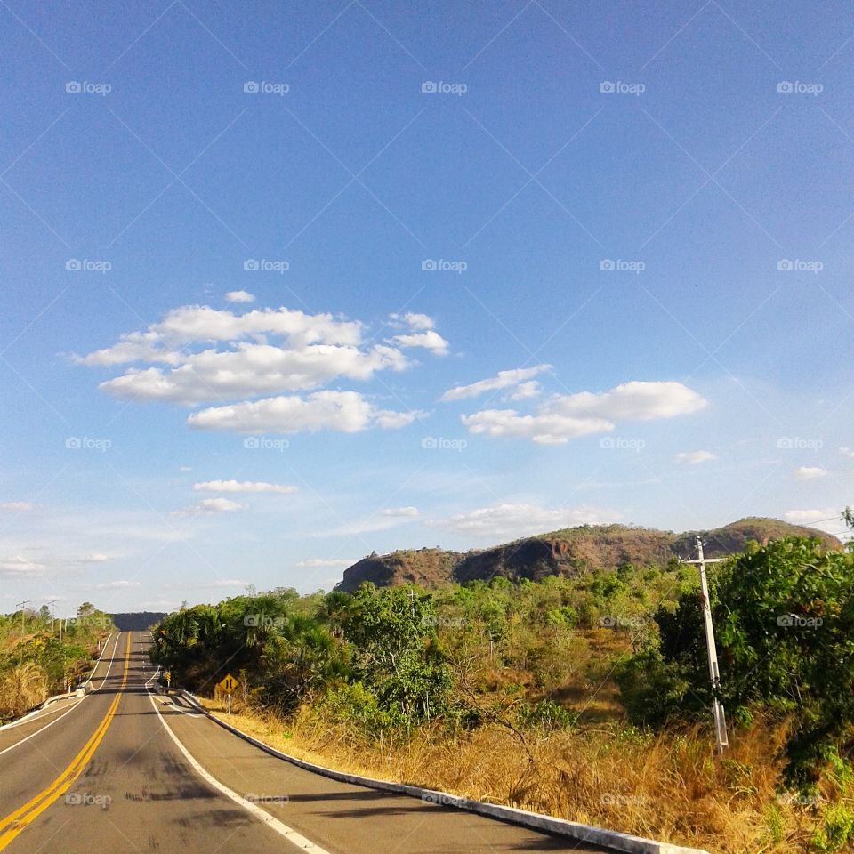 estrada no Maranhão.