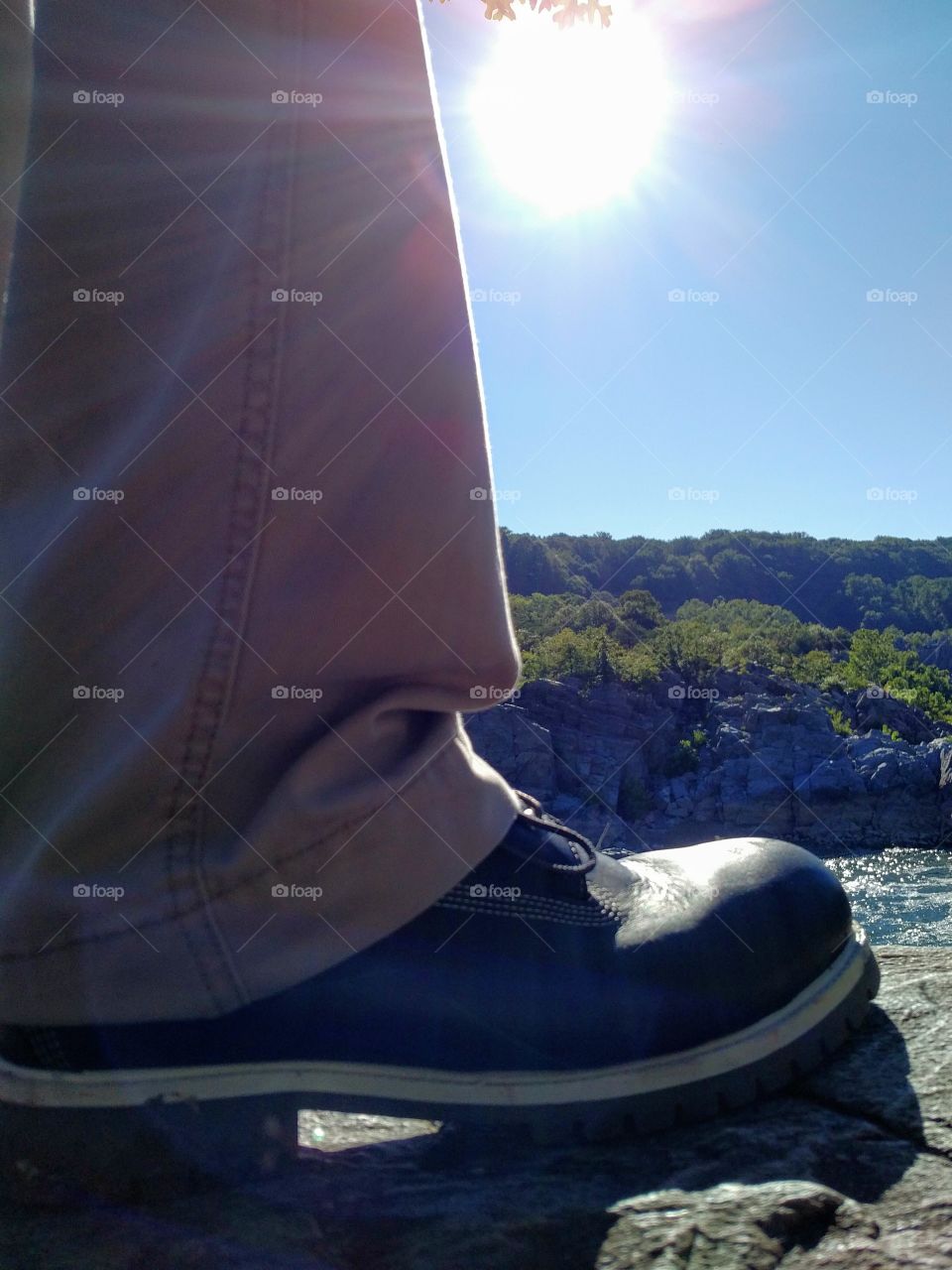 Boot in the Sun