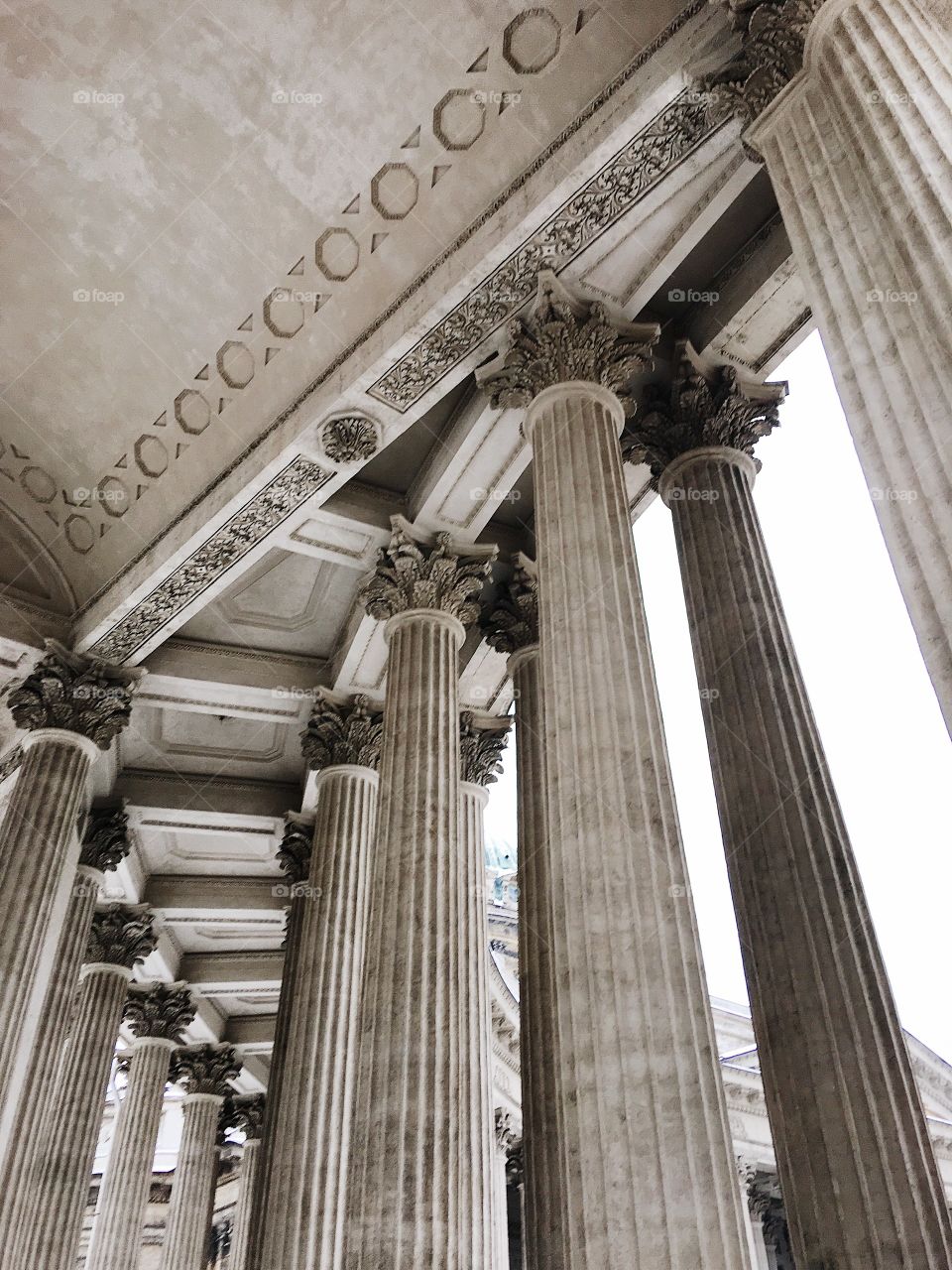 Colonnade of Kazan Cathedral, Saint-Petersburg, Russia