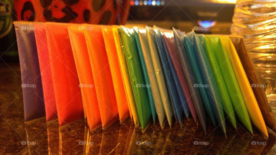 rainbows mica colors