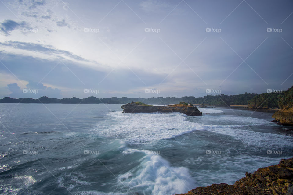 lanscape at the beach