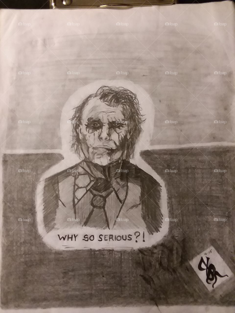 My Pencil Drawings; Joker: Why So Serious?