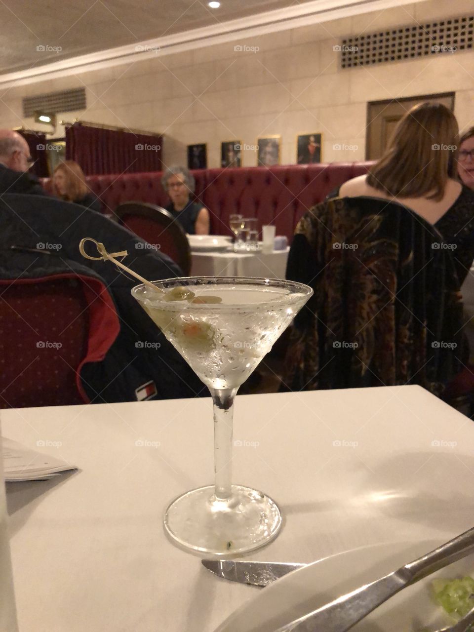 Lonely martini