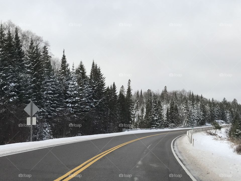 Winter roads 