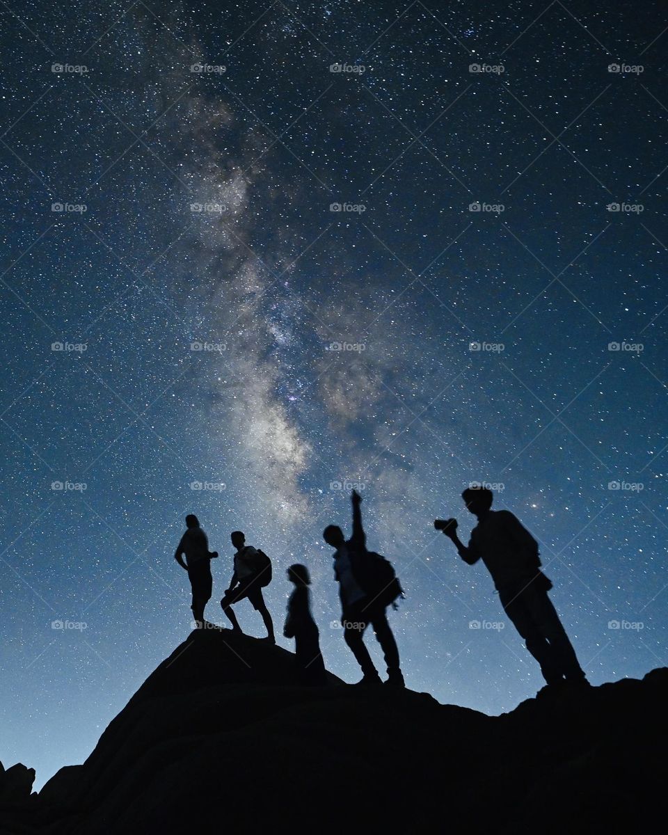 Friends and Milky Way 