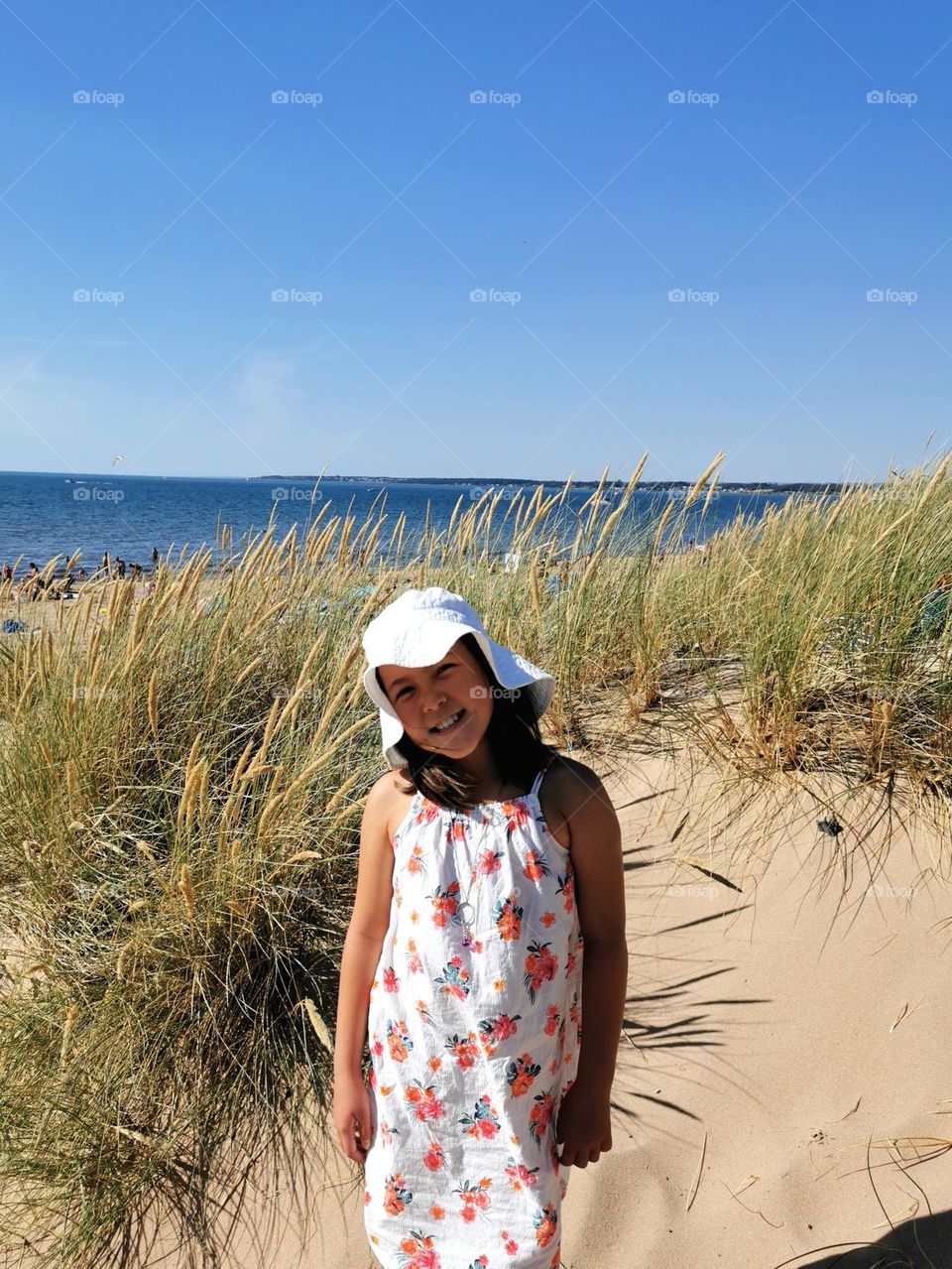 Girl on the beach